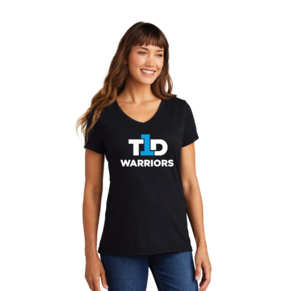 Short Sleeve Women's V-Neck T-shirt